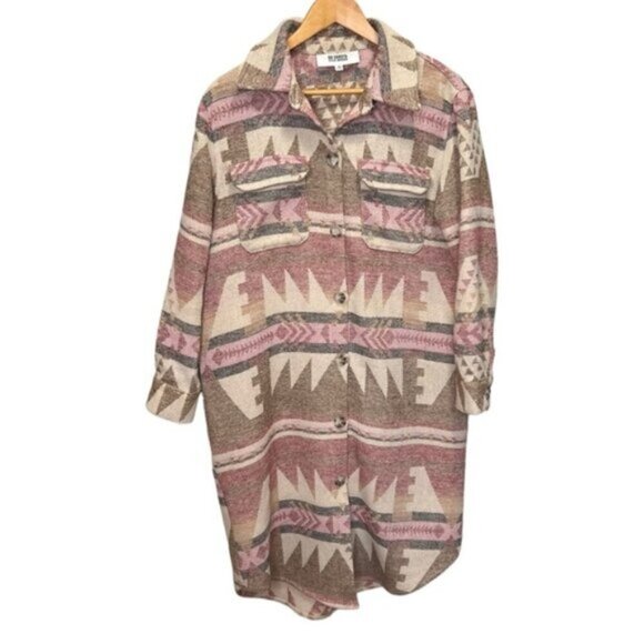 Revolve BB Dakota Steve Madden Mojave Moon Coat Size Medium - Picture 3 of 16